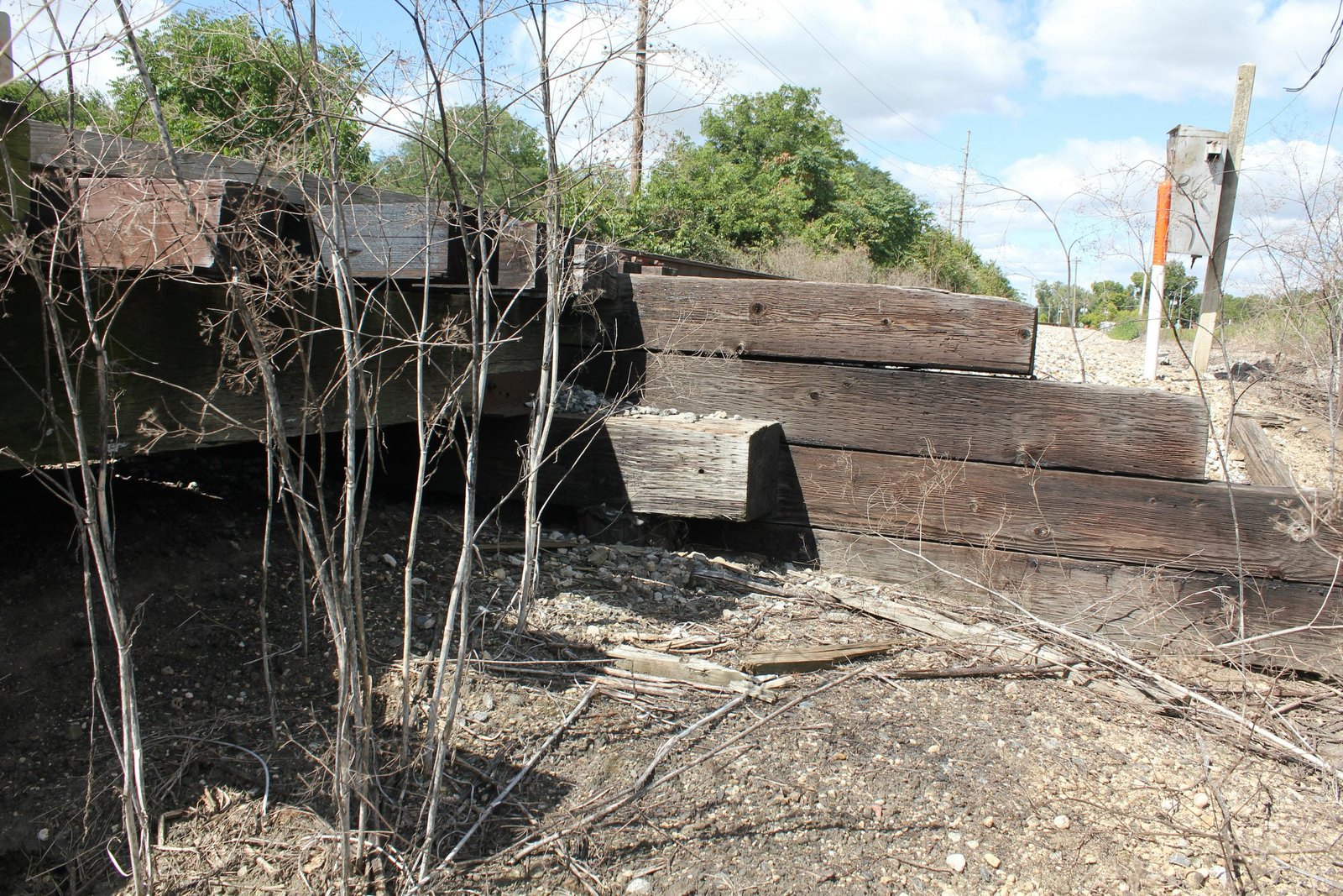West abutment